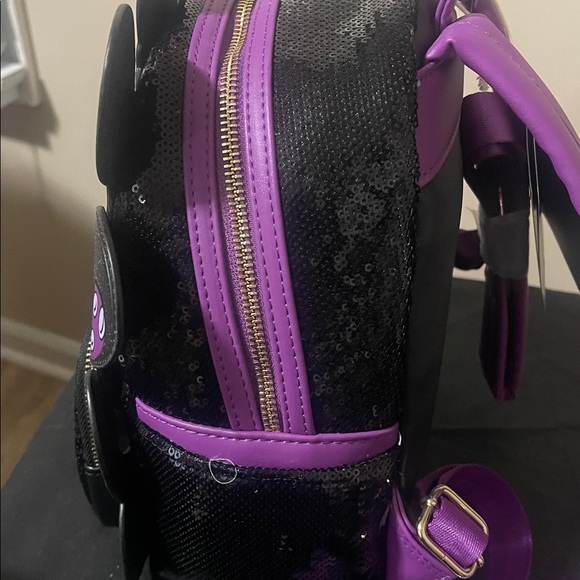 Loungefly Disney Villains Sequin Ursula Cosplay Mini Backpack Exclusive NWT - Picture 4 of 6